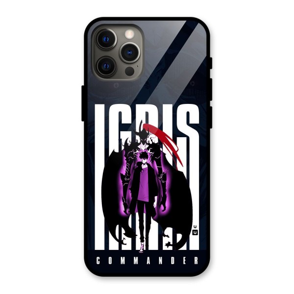 Commander Igris Glass Back Case for iPhone 12 Pro Max