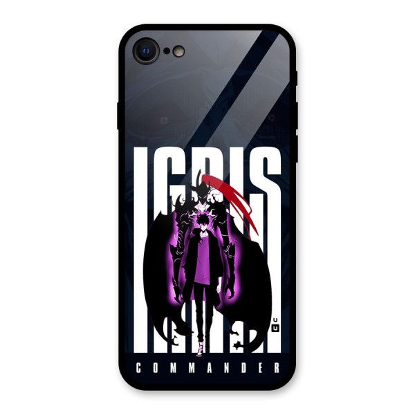Commander Igris Glass Back Case for iPhone SE 2022