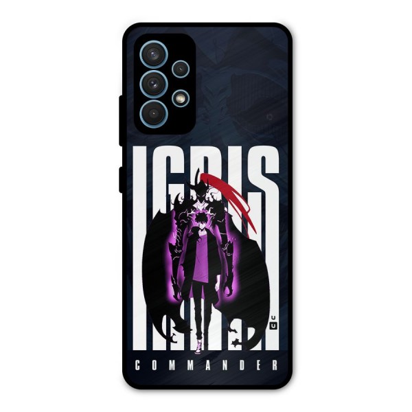 Commander Igris Metal Back Case for Galaxy A32