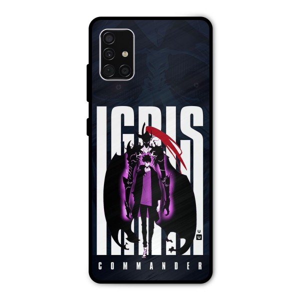 Commander Igris Metal Back Case for Galaxy A51