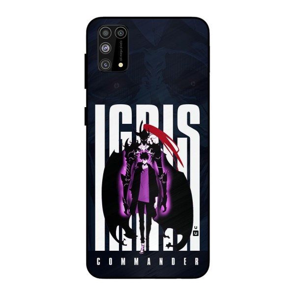 Commander Igris Metal Back Case for Galaxy F41