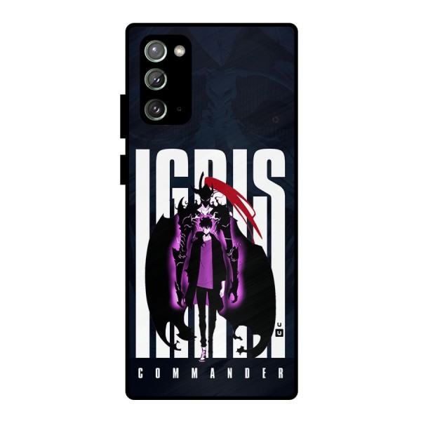 Commander Igris Metal Back Case for Galaxy Note 20