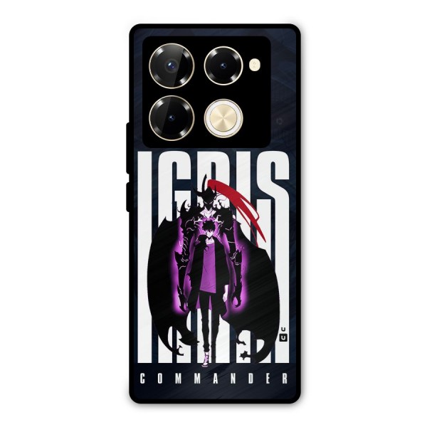 Commander Igris Metal Back Case for Infinix Note 40 Pro