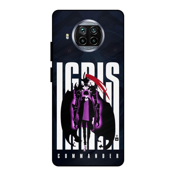 Commander Igris Metal Back Case for Mi 10i