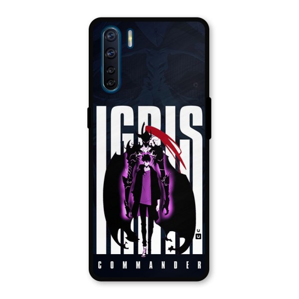 Commander Igris Metal Back Case for Oppo F15