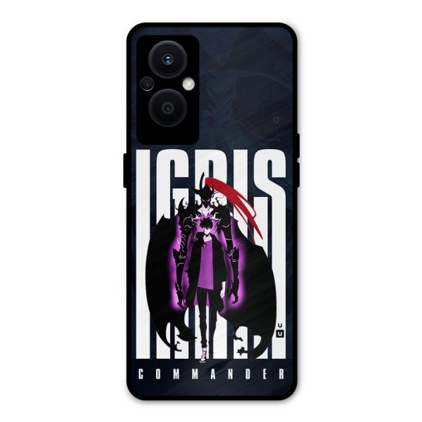 Commander Igris Metal Back Case for Oppo F21s Pro 5G