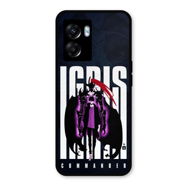 Commander Igris Metal Back Case for Realme Narzo 50 5G
