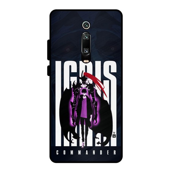 Commander Igris Metal Back Case for Redmi K20 Pro