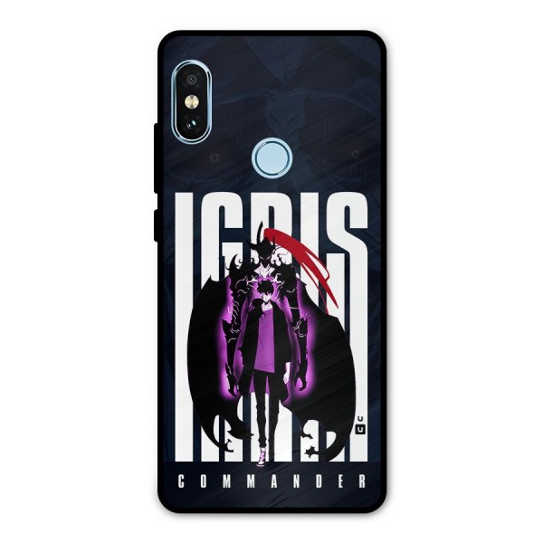 Commander Igris Metal Back Case for Redmi Note 5 Pro