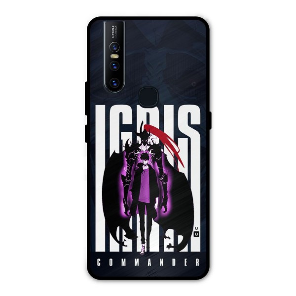 Commander Igris Metal Back Case for Vivo V15