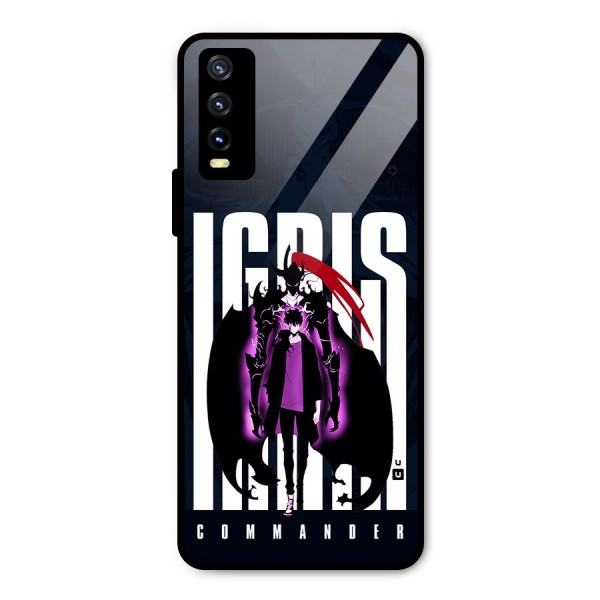 Commander Igris Metal Back Case for Vivo Y20i