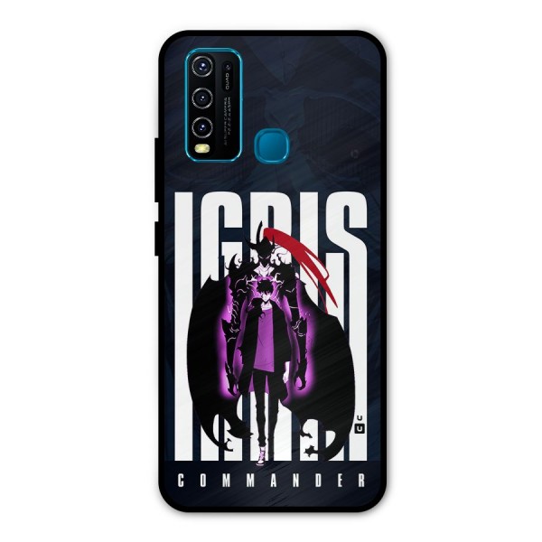 Commander Igris Metal Back Case for Vivo Y50
