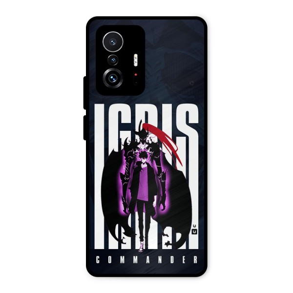 Commander Igris Metal Back Case for Xiaomi 11T Pro