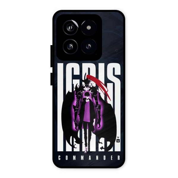 Commander Igris Metal Back Case for Xiaomi 14