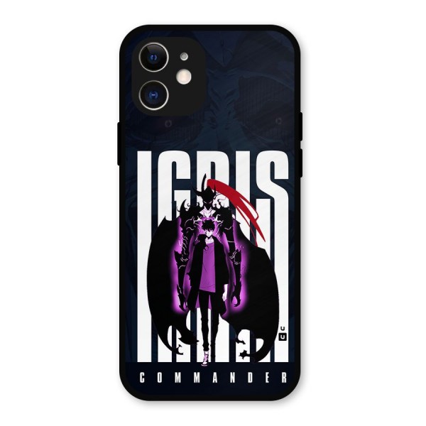 Commander Igris Metal Back Case for iPhone 12