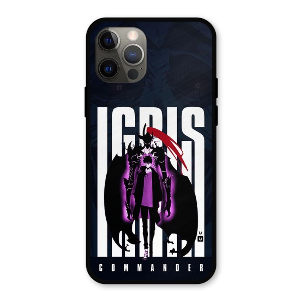 Commander Igris Metal Back Case for iPhone 12 Pro