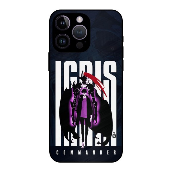 Commander Igris Metal Back Case for iPhone 14 Pro Max