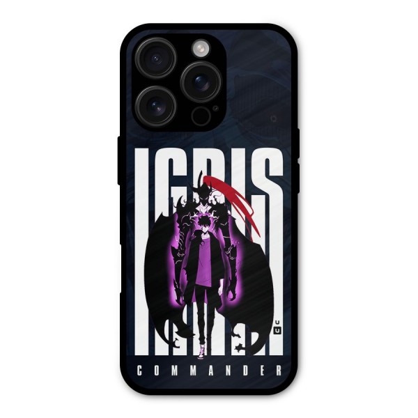 Commander Igris Metal Back Case for iPhone 16 Pro