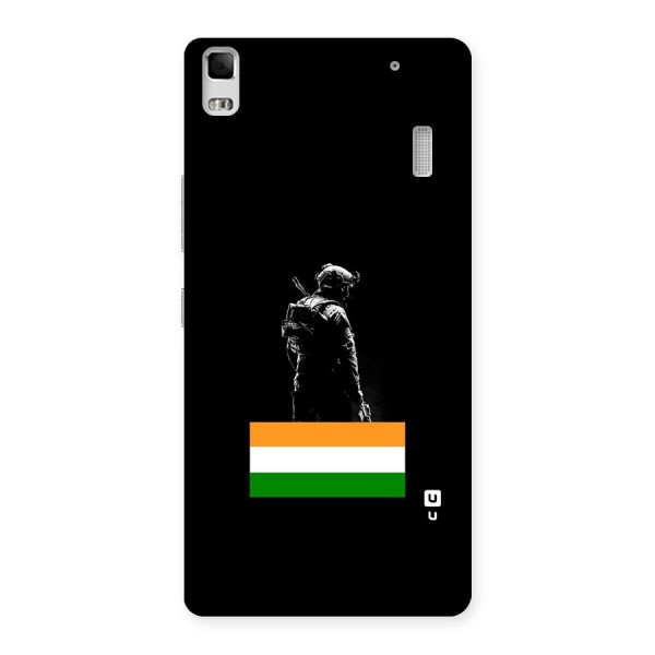 Commando Respect Back Case for Lenovo K3 Note