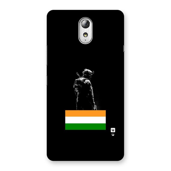 Commando Respect Back Case for Lenovo Vibe P1M