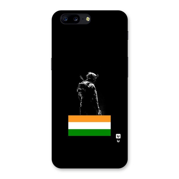 Commando Respect Back Case for OnePlus 5
