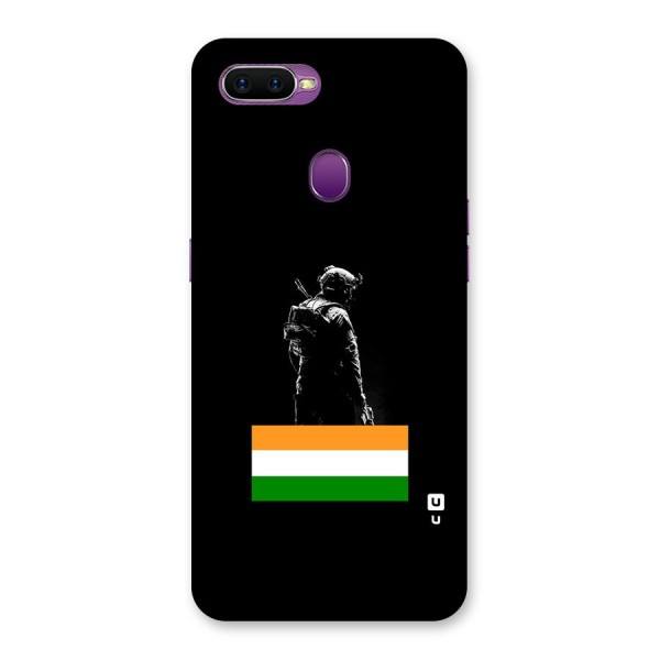 Commando Respect Back Case for Oppo F9