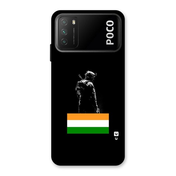 Commando Respect Back Case for Poco M3