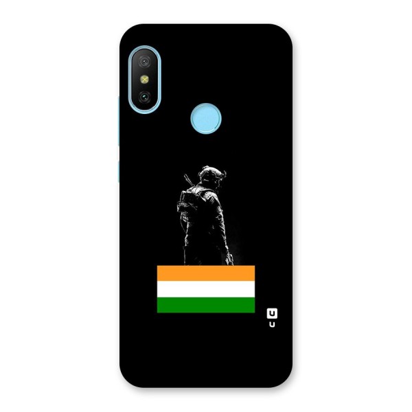 Commando Respect Back Case for Redmi 6 Pro