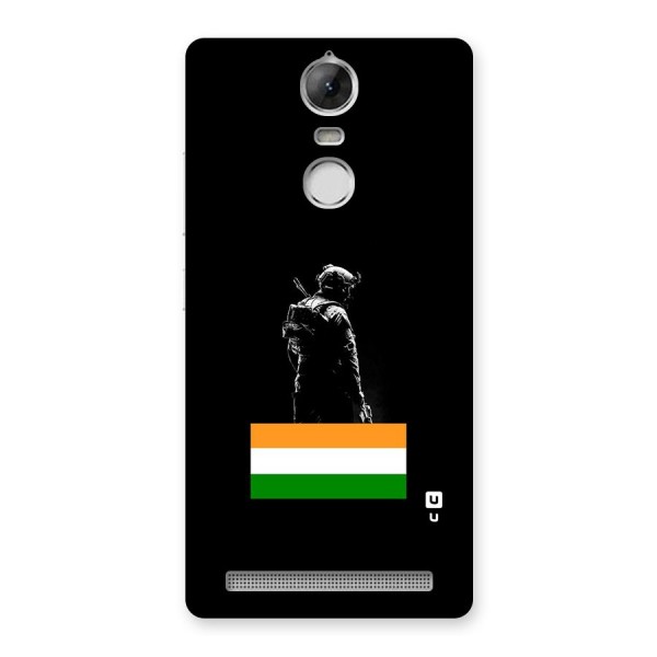 Commando Respect Back Case for Vibe K5 Note