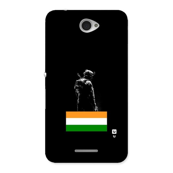 Commando Respect Back Case for Xperia E4