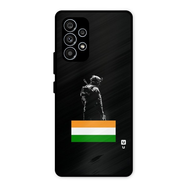 Commando Respect Metal Back Case for Galaxy A53 5G