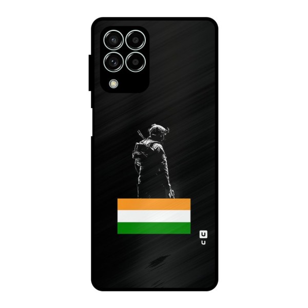 Commando Respect Metal Back Case for Galaxy M33