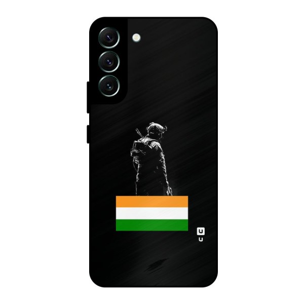 Commando Respect Metal Back Case for Galaxy S22 Plus 5G