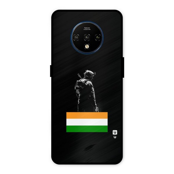 Commando Respect Metal Back Case for OnePlus 7T