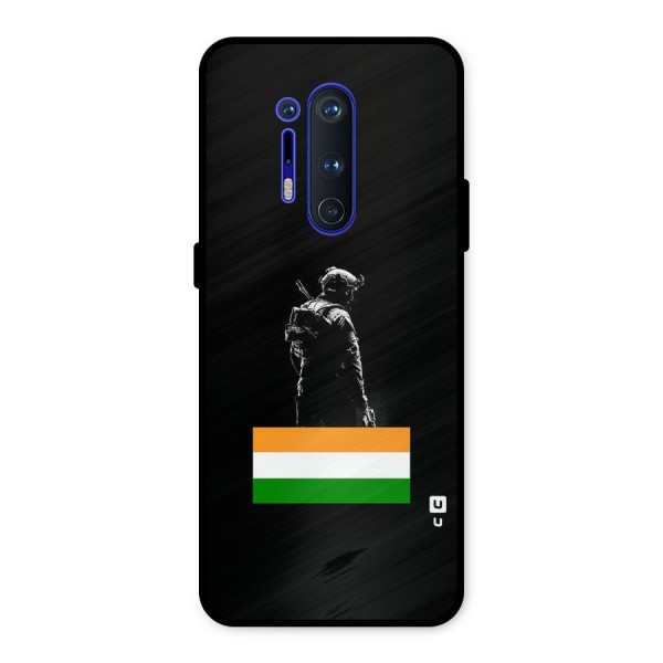 Commando Respect Metal Back Case for OnePlus 8 Pro
