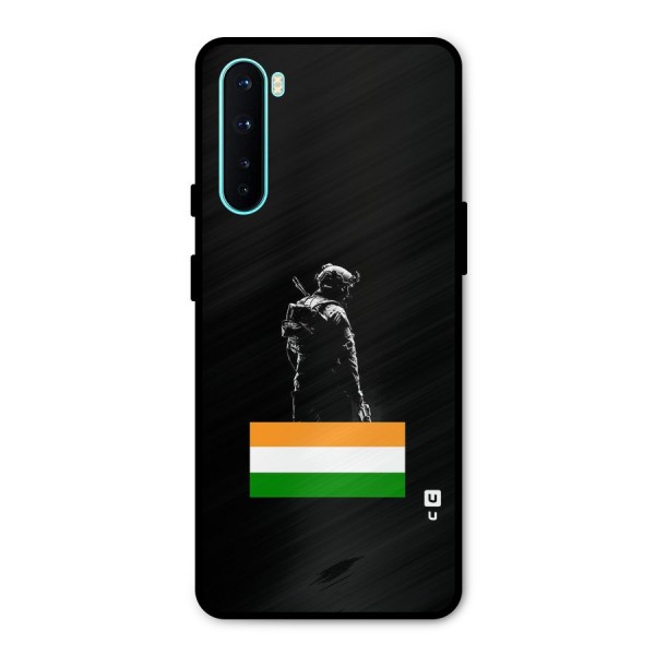 Commando Respect Metal Back Case for OnePlus Nord