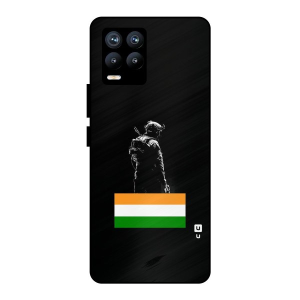 Commando Respect Metal Back Case for Realme 8 Pro