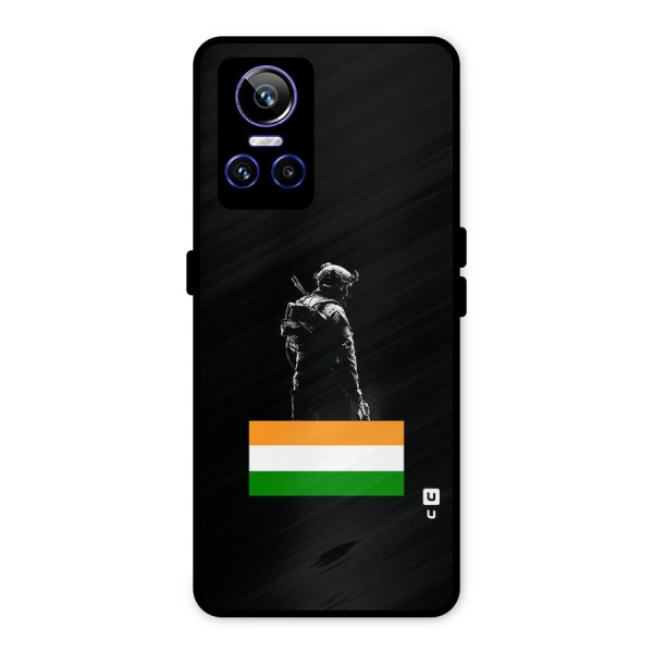 Commando Respect Metal Back Case for Realme GT Neo 3