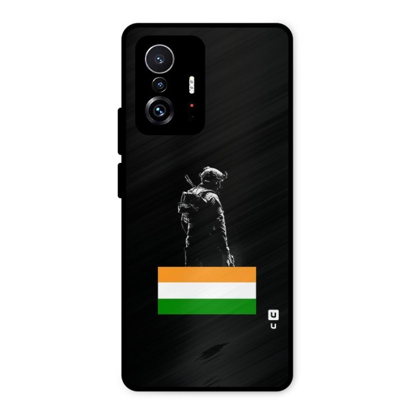 Commando Respect Metal Back Case for Xiaomi 11T Pro