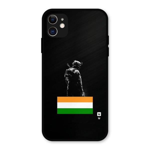 Commando Respect Metal Back Case for iPhone 11