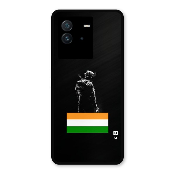 Commando Respect Metal Back Case for iQOO Neo 6 5G