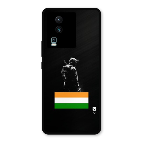 Commando Respect Metal Back Case for iQOO Neo 7