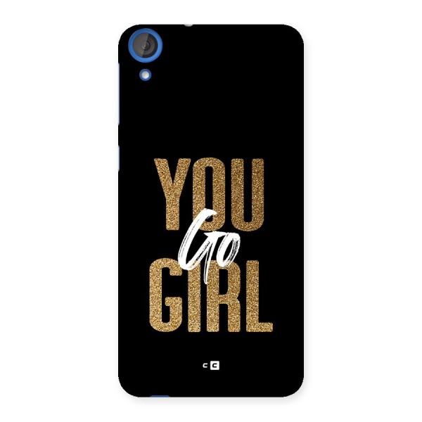 Confident Girl Back Case for Desire 820