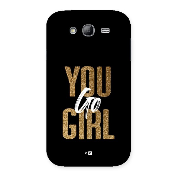 Confident Girl Back Case for Galaxy Grand Neo