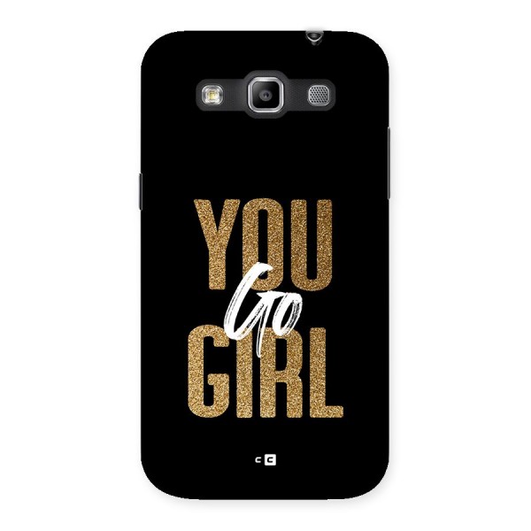 Confident Girl Back Case for Galaxy Grand Quattro