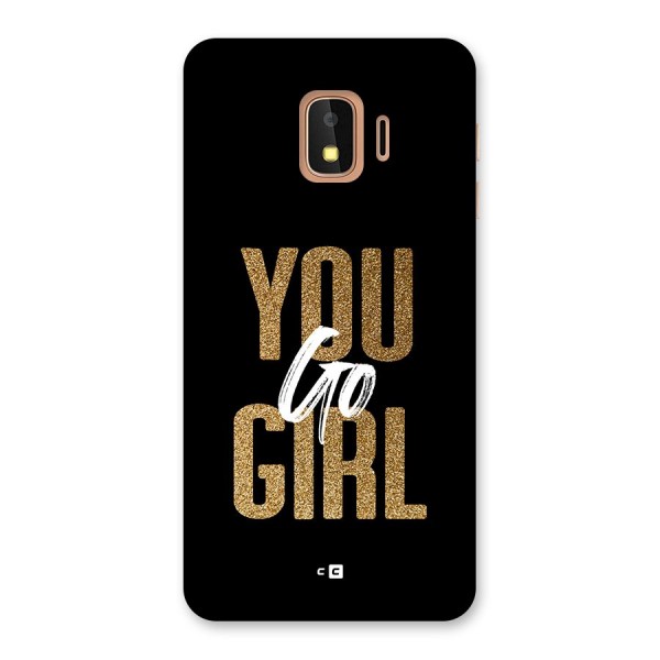Confident Girl Back Case for Galaxy J2 Core