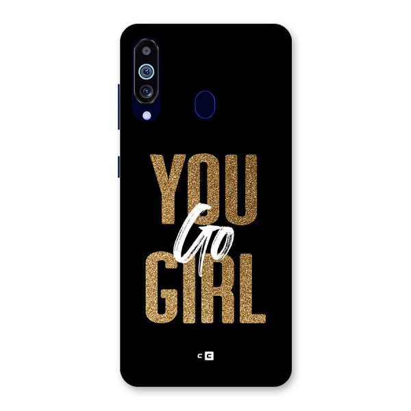 Confident Girl Back Case for Galaxy M40