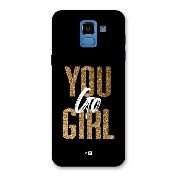 Confident Girl Back Case for Galaxy On6