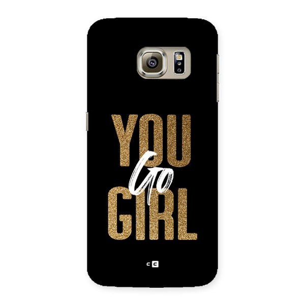Confident Girl Back Case for Galaxy S6 Edge Plus