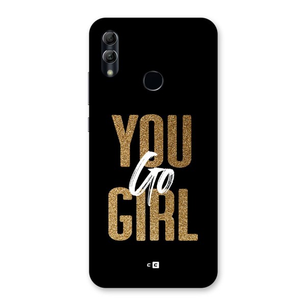 Confident Girl Back Case for Honor 10 Lite